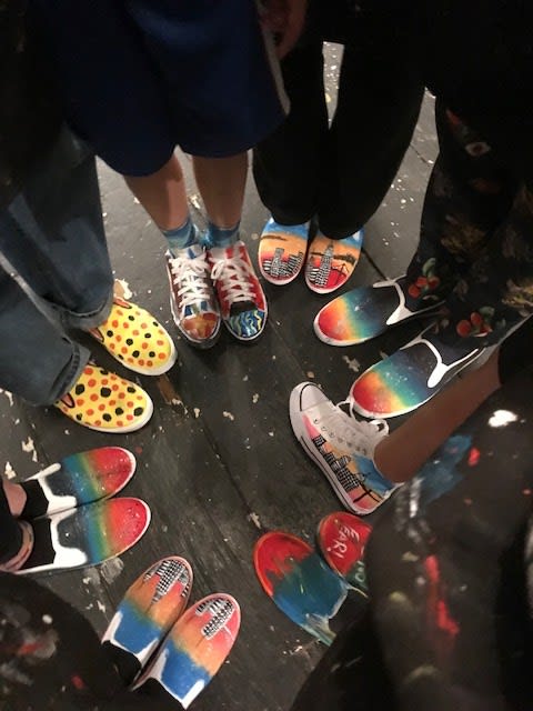 Complete Slip-On Sneaker Painting At Home Kit